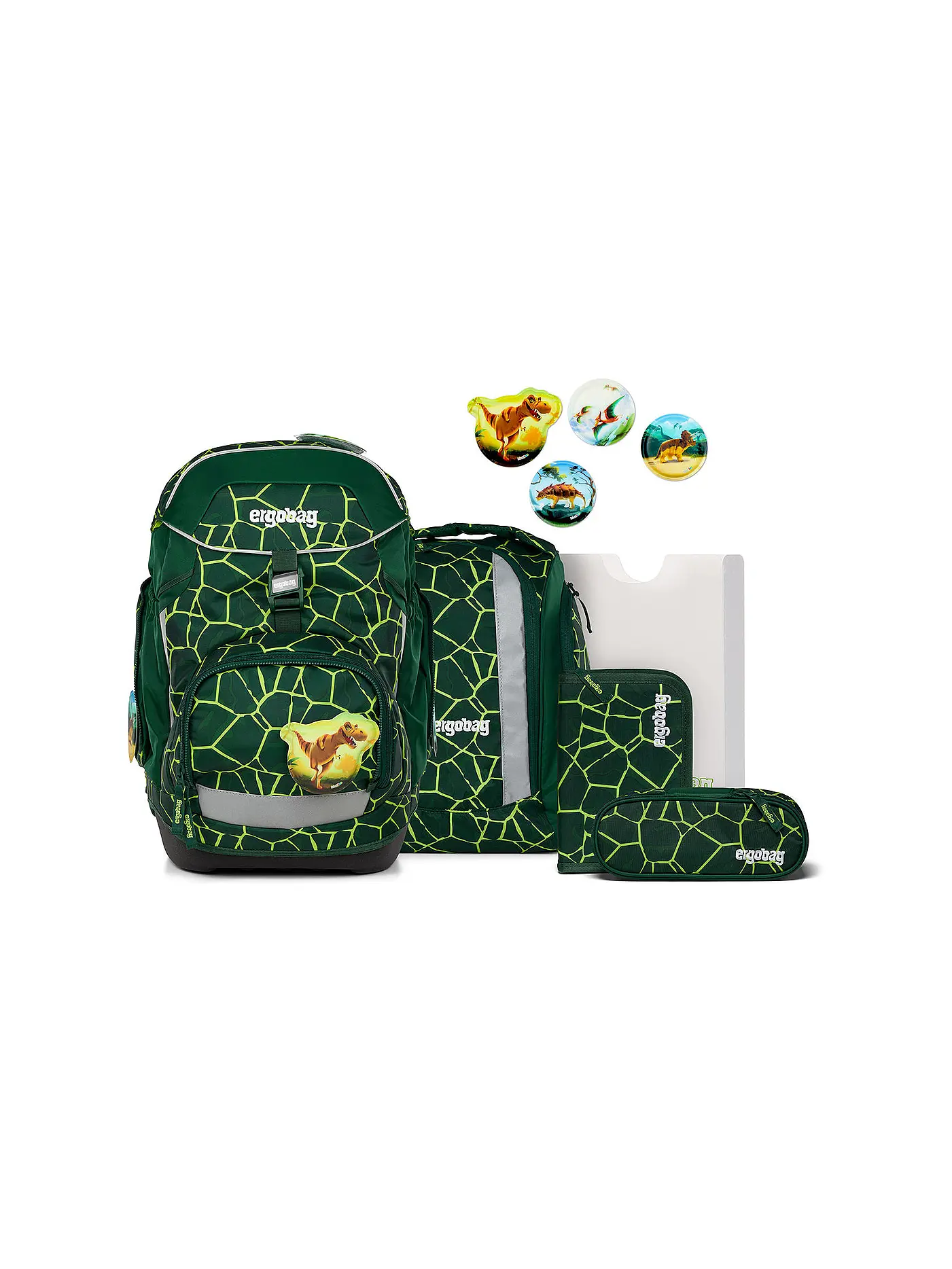 ERGOBAG | Schulrucksack-Set 6tlg.  Pack BärRex | 